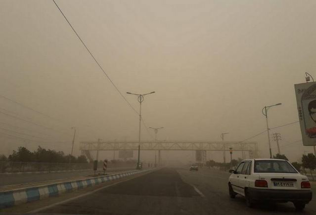 air pollution in Ahvaz