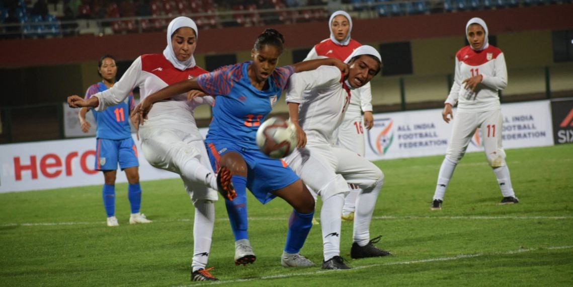 India Iran Women Soccer