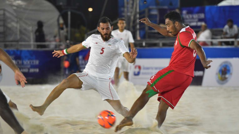 Beach Soccer Iran Oman